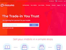 Tablet Screenshot of mazumamobile.com